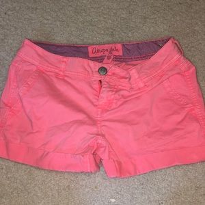 Aeropostale Hot Pink Shorts